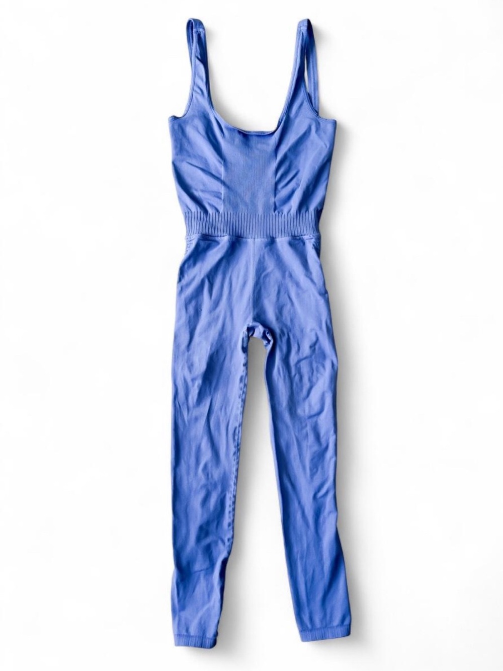 FREE PEOPLE MOVEMENT Good Karma Onesie Jumpsuit Romper Blue Women’s - Size XS/S